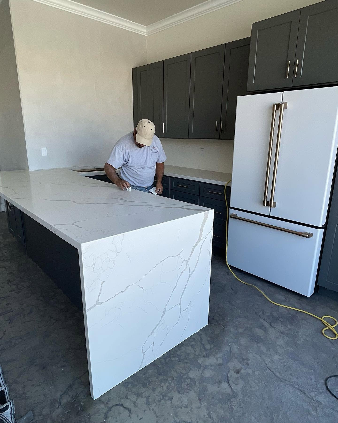 Quartz island installation